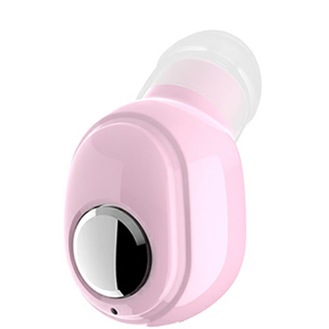 HKM-398803 Bluetooth Mono Earplug Headset with Voice Control and Music Support