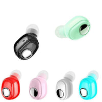 HKM-398803 Bluetooth Mono Earplug Headset with Voice Control and Music Support