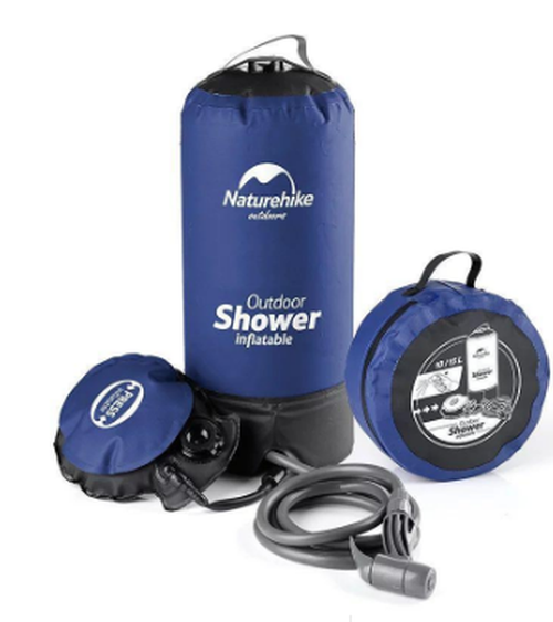 HKM-398803 Portable Outdoor Camping Shower Bag - Convenient Folding Design for Easy Use