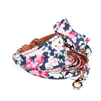 HKM-3989181 Japanese Style Triangle Clip Dog Collar with Saliva Towel - Adjustable Sizes Available