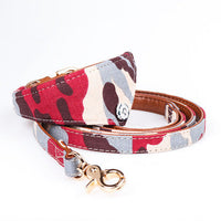 HKM-3989181 Japanese Style Triangle Clip Dog Collar with Saliva Towel - Adjustable Sizes Available