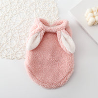 HKM-3989565 Fluffy Bunny Ears Vest for Cozy Autumn and Winter Wear