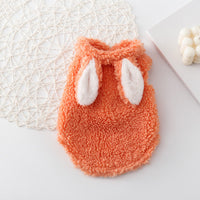HKM-3989565 Fluffy Bunny Ears Vest for Cozy Autumn and Winter Wear