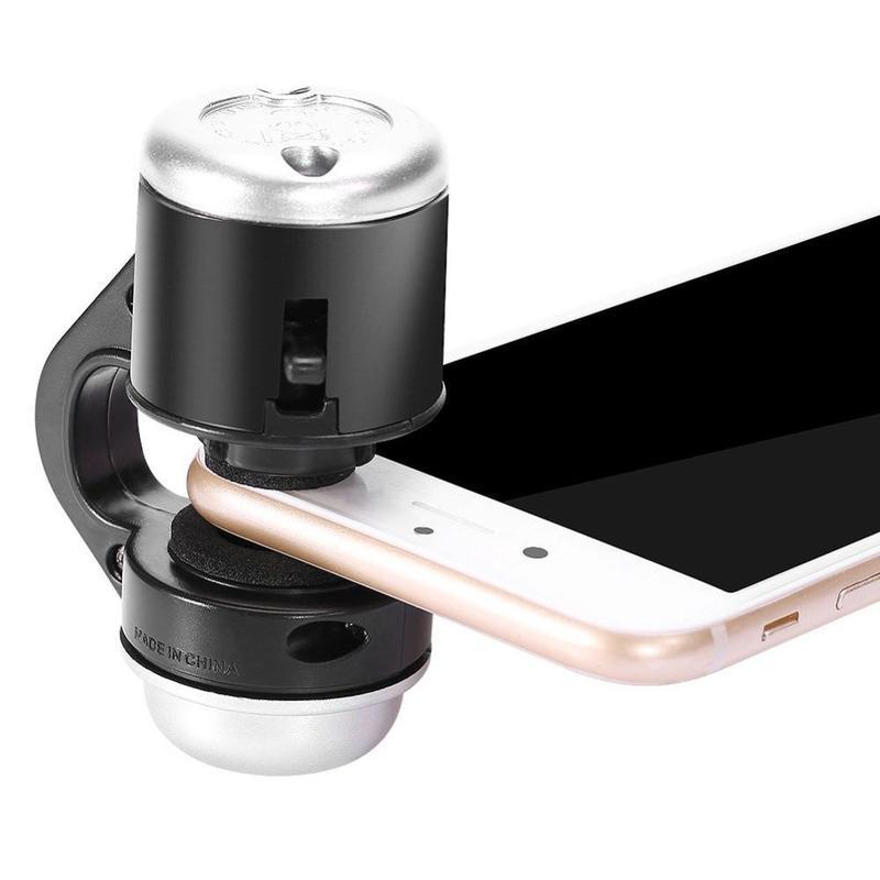 HKM-398995 30x Magnification Mobile Phone Lens Microscope with LED Light for Night Viewing