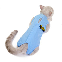 HKM-3991357 Casual Spring and Summer Cat Clothes - Thin Anti-Licking Design for Female Cats