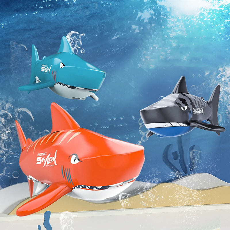 HKM-399187 Remote Control Shark Toy for Kids - Swimming Pool Water Play Fish Toy, Electric Operation, Indoor & Outdoor Fun