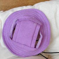 HKM-3991997 Breathable Sun Hat for Dogs with Exposed Ears in Various Colors and Sizes