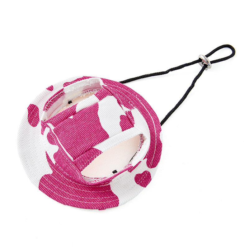 HKM-3991997 Breathable Sun Hat for Dogs with Exposed Ears in Various Colors and Sizes