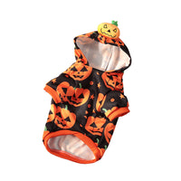 HKM-3992765 Cozy Orange Pumpkin Sweater for Dogs and Cats - Multiple Sizes Available