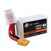 HKM-399443 Graphene Lithium Battery 14.8V 1000mAh 4S with XT60 Plug for Drones