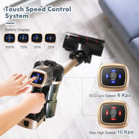 HKM-399507 3-in-1 Cordless Handheld and Stick Vacuum Cleaner for Efficient Home Cleaning