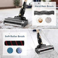 HKM-399507 3-in-1 Cordless Handheld and Stick Vacuum Cleaner for Efficient Home Cleaning