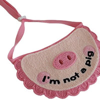 HKM-399507 Ultra Soft Crocheted Cat Towel with Adorable Pig Design for Pet Care