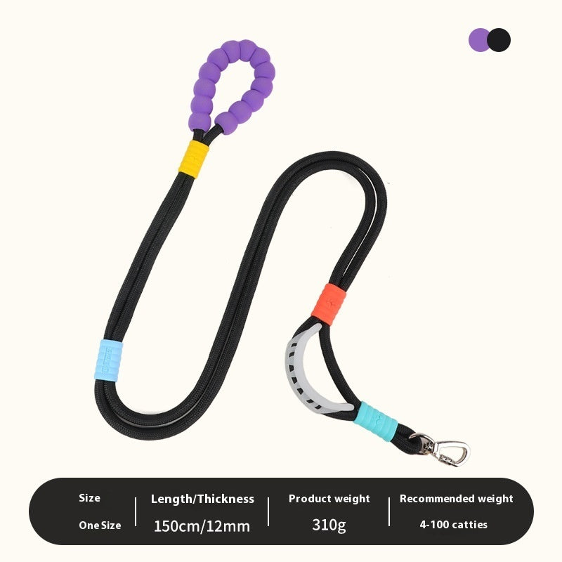 HKM-3996733 Non-Slip Nylon Hand Holding Rope in Various Colors for Pets