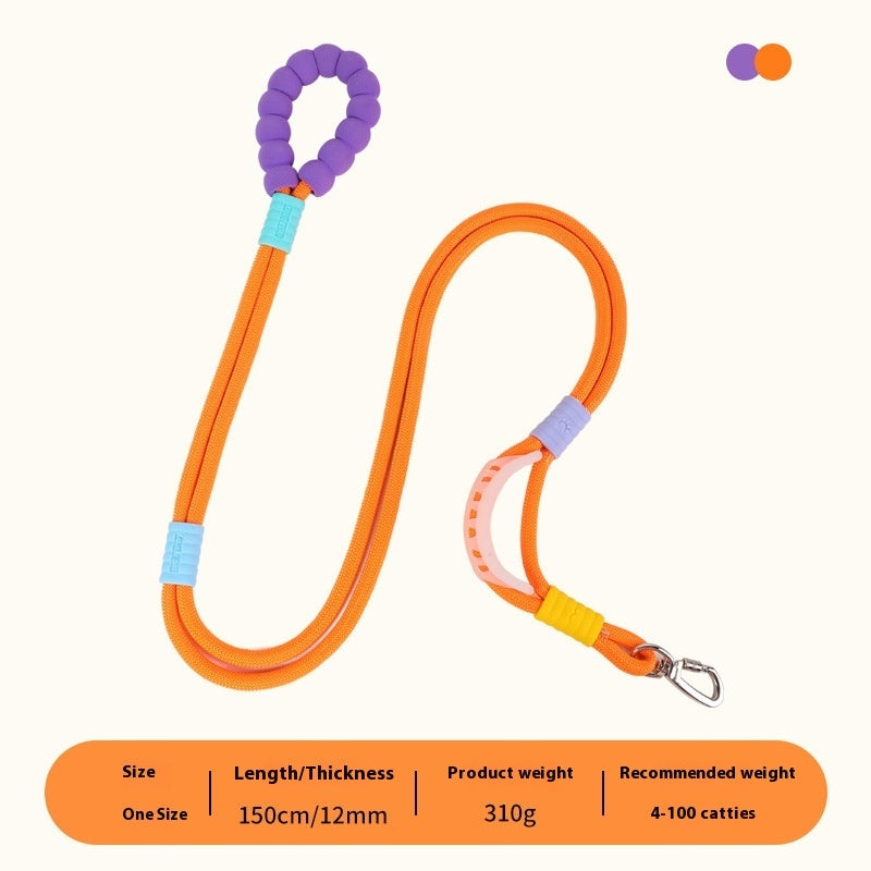 HKM-3996733 Non-Slip Nylon Hand Holding Rope in Various Colors for Pets