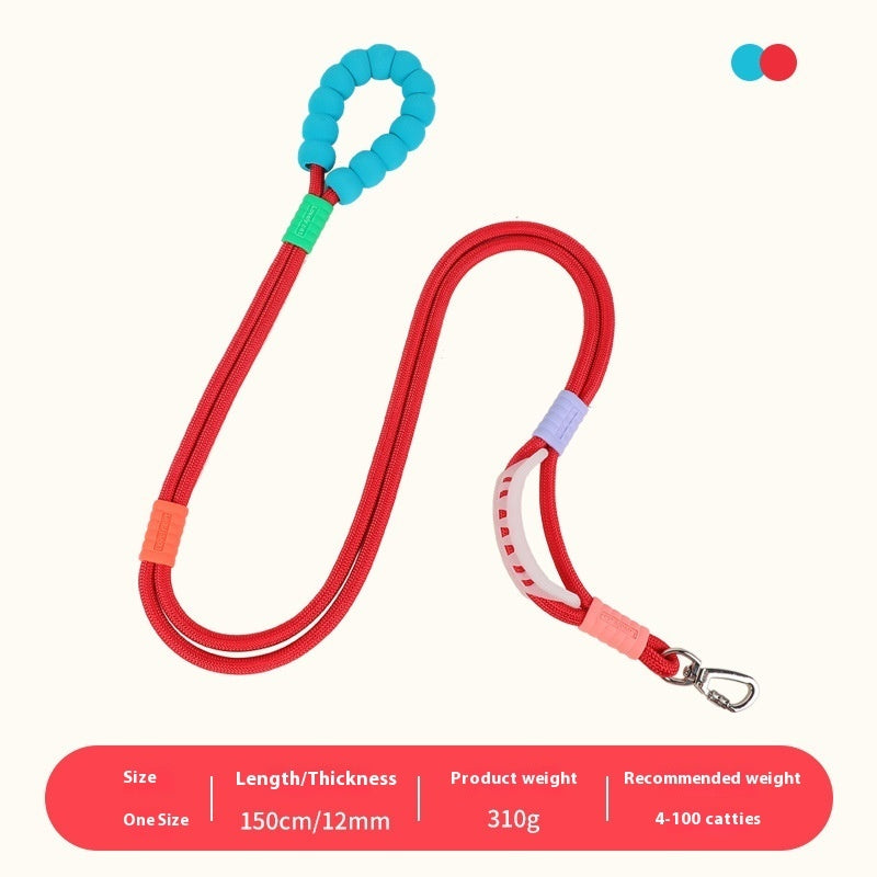 HKM-3996733 Non-Slip Nylon Hand Holding Rope in Various Colors for Pets