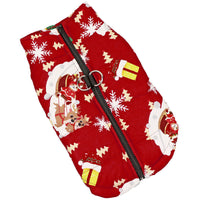 HKM-3997117 Christmas Dog Warm Cotton Vest in Various Colors and Sizes