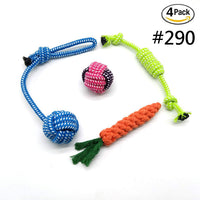 HKM-3997757 Durable Cotton Rope Pet Toy Set for Medium to Large Dogs