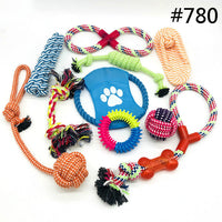 HKM-3997757 Durable Cotton Rope Pet Toy Set for Medium to Large Dogs