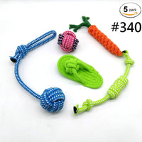 HKM-3997757 Durable Cotton Rope Pet Toy Set for Medium to Large Dogs