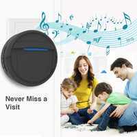 HKM-3998397 Elderly Assistance Wireless Call for Help Doorbell with AC Plug-In Power Supply
