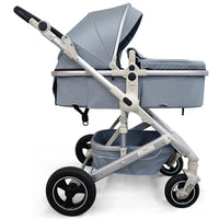 HKM-399955 Luxurious Foldable 3-in-1 Baby Stroller Pushchair with Carriage Function