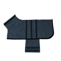 HKM-4000317 Adjustable Water-Absorbent Dog & Cat Bathrobe for Small to Large Pets