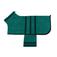 HKM-4000317 Adjustable Water-Absorbent Dog & Cat Bathrobe for Small to Large Pets