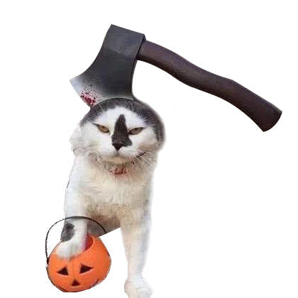 HKM-4001085 Pet Headgear Dress Up Costume with Fun Patterns for Cats and Dogs