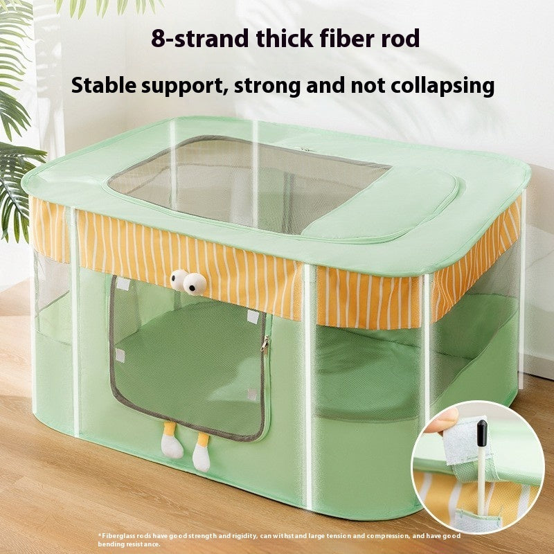 HKM-4002365 Foldable Animal-Shaped Cat Nest Tent in Brown Bear Design, Multiple Sizes Available