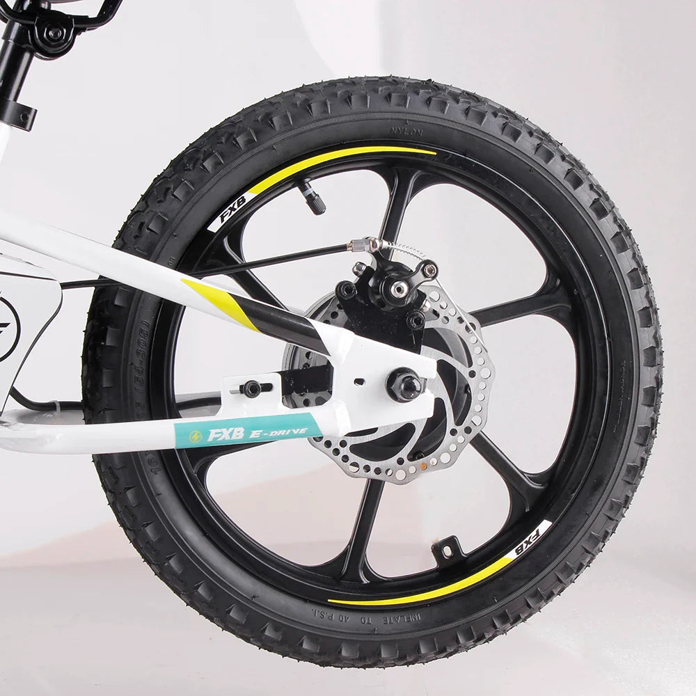 HKM-400339 16" Electric Balance Bike with 250W Motor, Aluminum Alloy Frame, and Lithium Battery