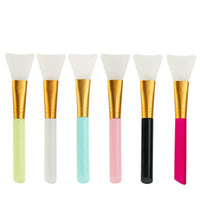 HKM-400339 Silicone Face and Body Mask Applicator - Reusable Spatula Brush for Precision Application in 6 Colors