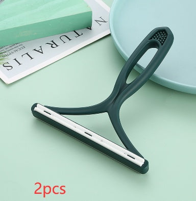HKM-4004285 Double-Sided Manual Hair Remover Tool for Woolen Coats and Sweaters, Ergonomic Design with Durable PP Cutter Head