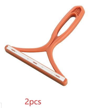 HKM-4004285 Double-Sided Manual Hair Remover Tool for Woolen Coats and Sweaters, Ergonomic Design with Durable PP Cutter Head