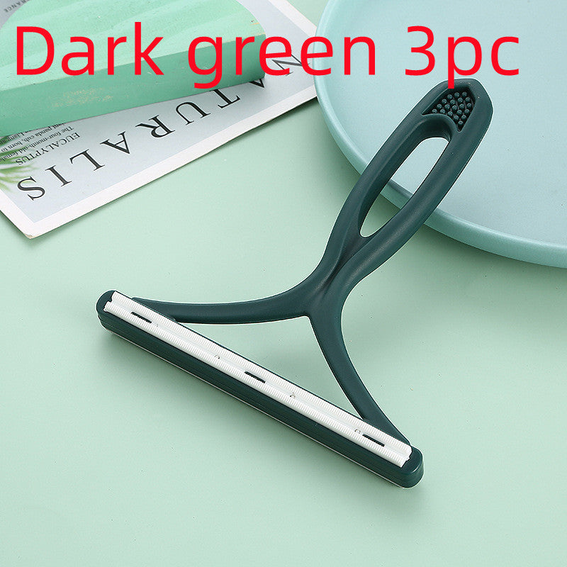 HKM-4004285 Double-Sided Manual Hair Remover Tool for Woolen Coats and Sweaters, Ergonomic Design with Durable PP Cutter Head