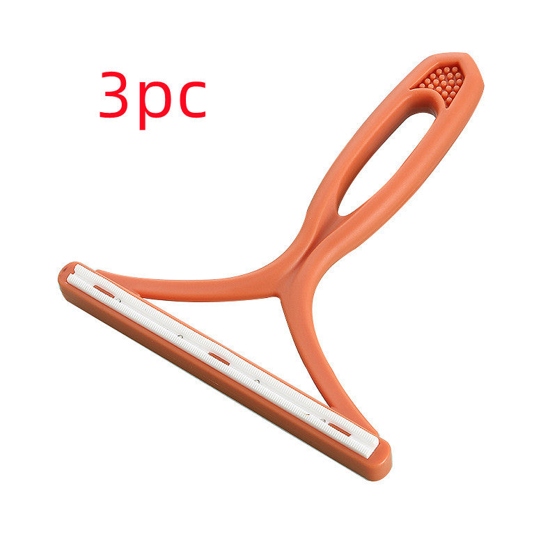 HKM-4004285 Double-Sided Manual Hair Remover Tool for Woolen Coats and Sweaters, Ergonomic Design with Durable PP Cutter Head