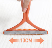 HKM-4004285 Double-Sided Manual Hair Remover Tool for Woolen Coats and Sweaters, Ergonomic Design with Durable PP Cutter Head