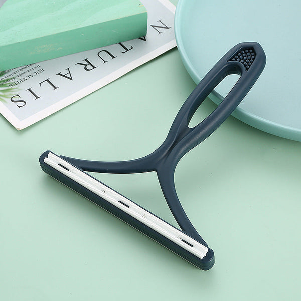 HKM-4004285 Double-Sided Manual Hair Remover Tool for Woolen Coats and Sweaters, Ergonomic Design with Durable PP Cutter Head