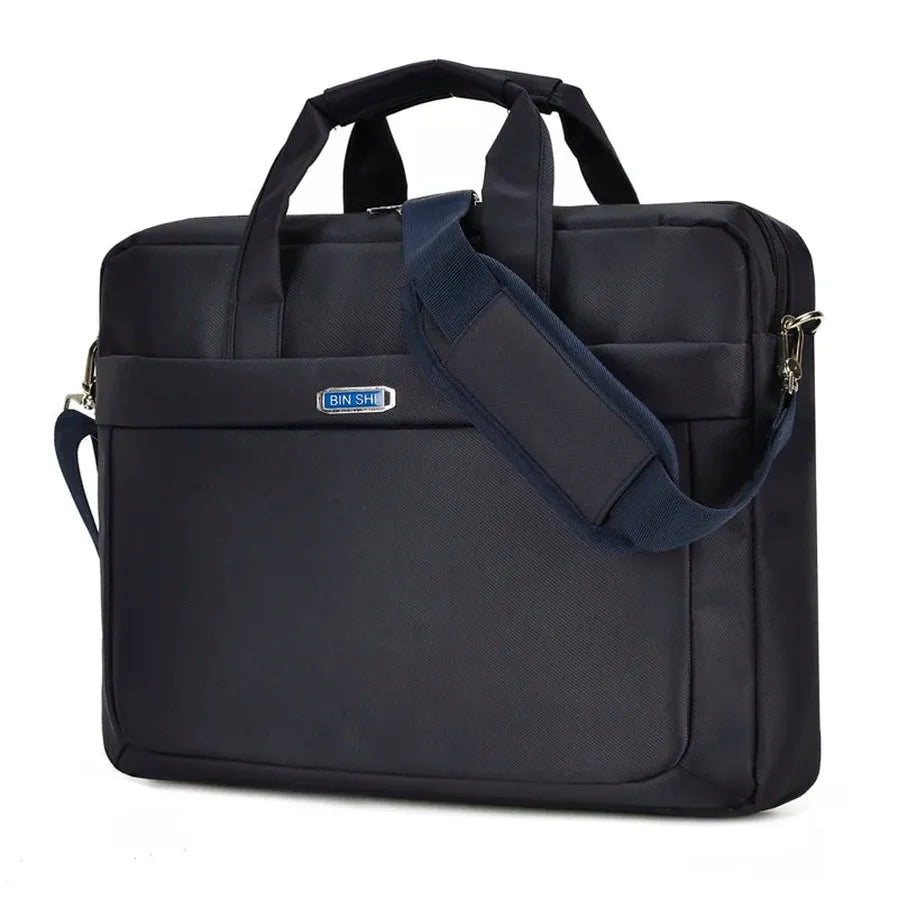 HKM-400467 Multifunctional Waterproof Nylon Laptop Briefcase for Travel and Business Use