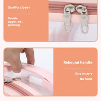 HKM-4004925 Large Transparent Pet Trolley Bag - Portable Hard PC Cat Carrier