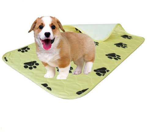 HKM-400595 Kennel Pad Dog Bed for Pets in Wine Red, Bright Yellow, and Light Brown