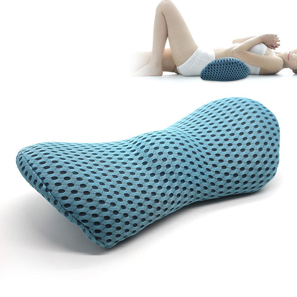 HKM-400595 Memory Foam Ingot Lumbar Support Pillow for Sofa, Car, and Office - Multiple Colors Available
