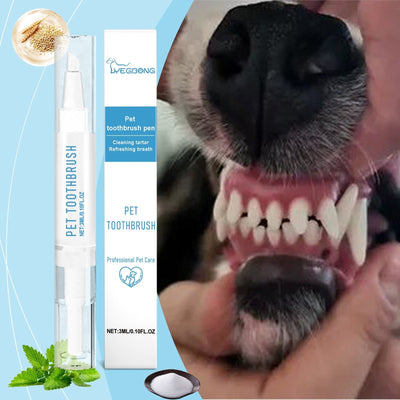 HKM-4006333 Pet Toothbrush Pen for Effective Dental Care - 3ml