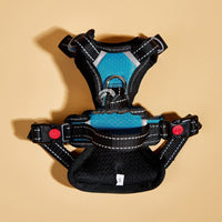 HKM-4007741 Pet Car Safety Chest Harness for Medium and Large Dogs - Nylon, Non-Adjustable, Available in Multiple Colors