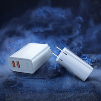 HKM-400787 30W USB Power Adapter with PD & QC Fast Charging for Mobile Phones and Tablets