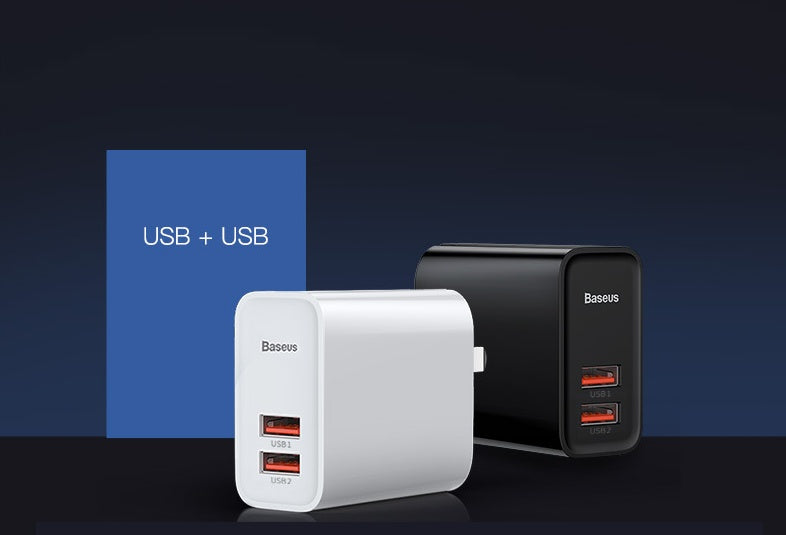 HKM-400787 30W USB Power Adapter with PD & QC Fast Charging for Mobile Phones and Tablets