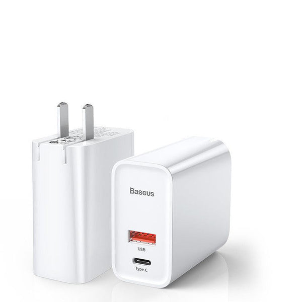 HKM-400787 30W USB Power Adapter with PD & QC Fast Charging for Mobile Phones and Tablets