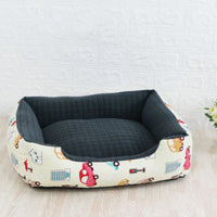 HKM-4008509 Square Nest Pet Mat for Small Animals, Removable Designs, Washable Options, Perfect for All Pets