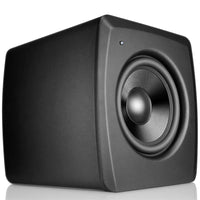 HKM-400915 10 Inch Active Subwoofer with 160W Power Output and Adjustable Controls for Home Theater Systems