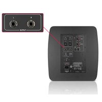 HKM-400915 10 Inch Active Subwoofer with 160W Power Output and Adjustable Controls for Home Theater Systems